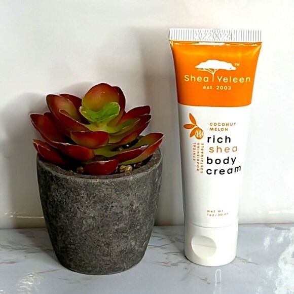 🌟$5 Shea Yeleen Coconut Melon Rich Shea Body Cream - Picture 1 of 3